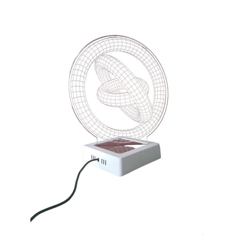 3D лампа 3d lights Арт, оранжевый, 19х32 см 3D лампа 3d lights Арт, оранжевый, 19х32 см