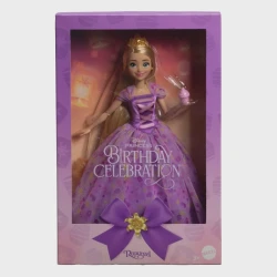 Кукла Mattel Disney Princess Birthday Celebration Rapunzel HYC38, 3+ лет