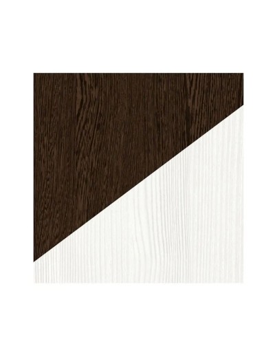 Stellaj 3563_L-M 2StellajPenalUgolDoorWhVen, 35x35x170,5 sm, LDSP, qəhvəyi