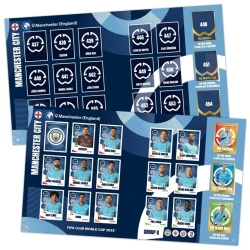 Stiker albom dəsti Panini FIFA Club World Cup 2025, 72 səhifə