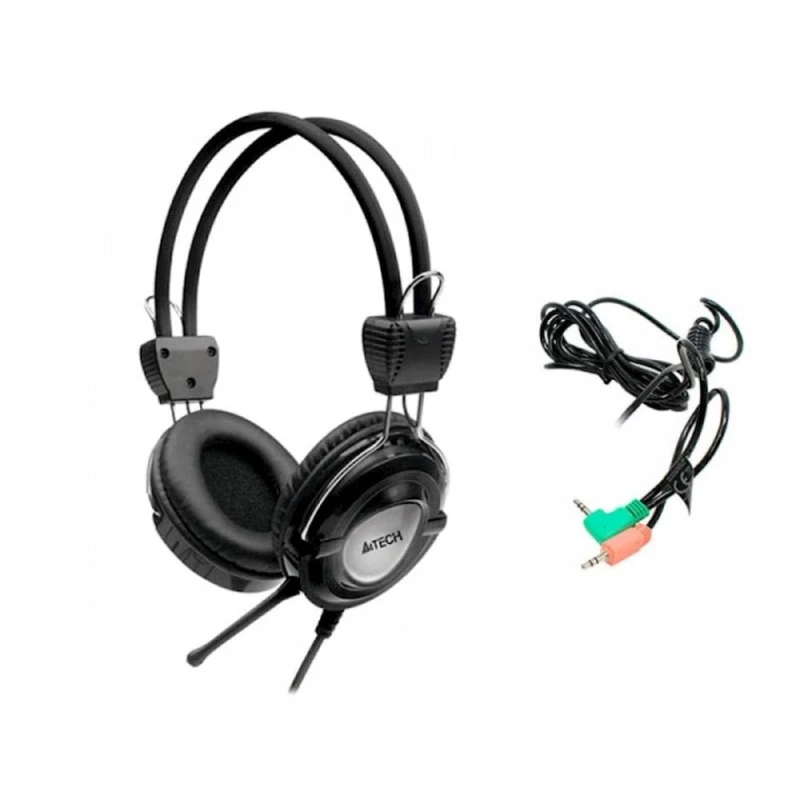 Наушники-гарнитура A4Tech HS-19-1 Grey