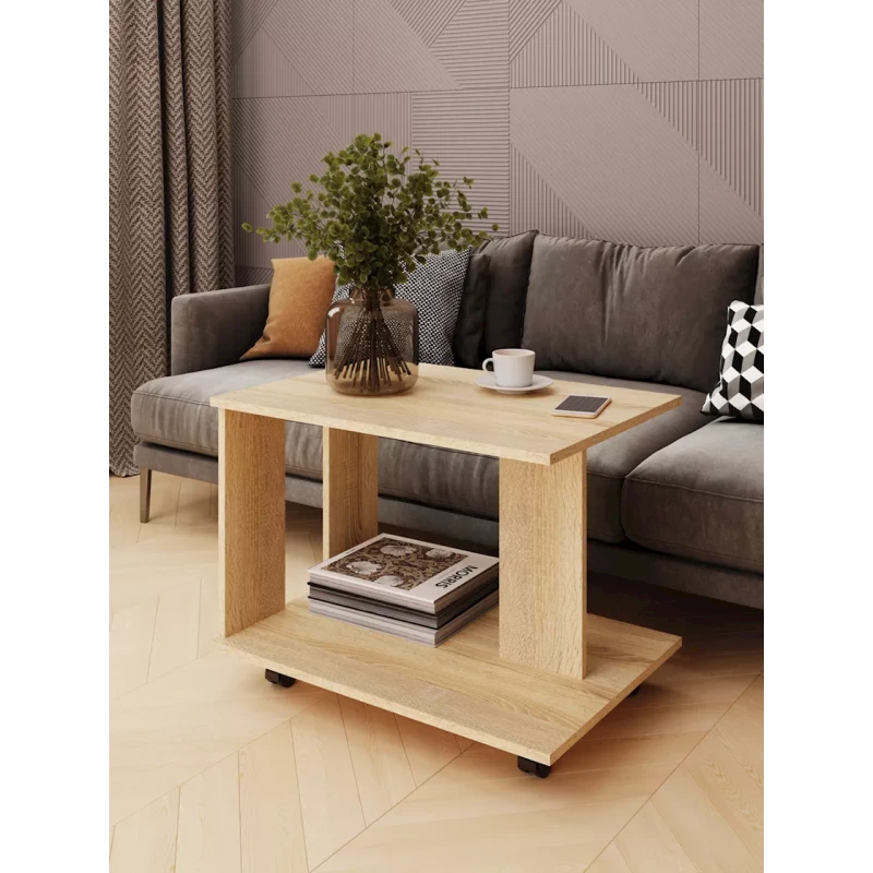 Журнальный столик Vesta, 49x69x51 см, ЛДСП, сомонна