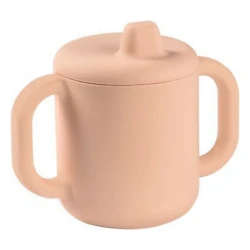 Поильник для детей Beaba, силикон, розовый Поильник для детей Beaba, силикон, розовый