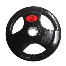 Ştanq üçün disk, 2 x 15 kq, diametri 50 mm, qara - WS0900
