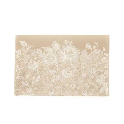 Süfrə xalçası Hom-me düzbucaq, 35х50 sm, qobelen, Ağ/Bej