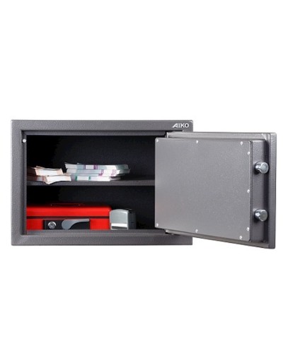 Ofis seyfi Aiko TSN-30 EL, elektron kodlu, qrafit, 300x435x360 mm