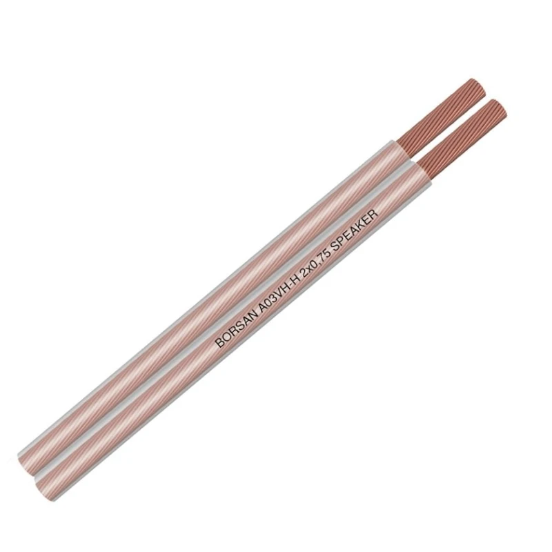 Cиловой кабель Borsan BR-16155 2x0.75 мм2, 500 м