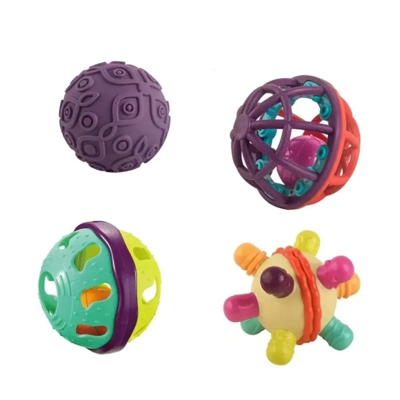 Тактильные шары Konig Kids 4 шт