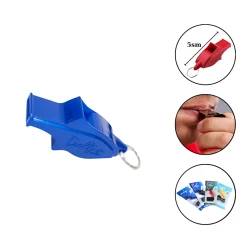 Свисток Molten 5041/1 пластик, голубой, 5 см