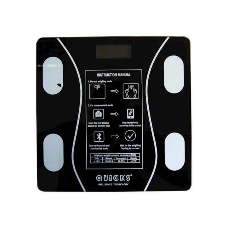 Напольные весы Quicks Q-6710 Black/White Напольные весы Quicks Q-6710 Black/White