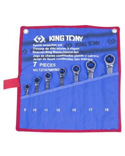 Açar dəst King Tony 12107MRN01, 7 əd