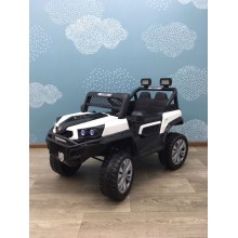 Uşaq elektrik avtomobili 577, qara/ağ