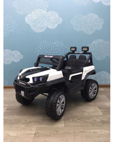 Uşaq elektrik avtomobili 577, qara/ağ