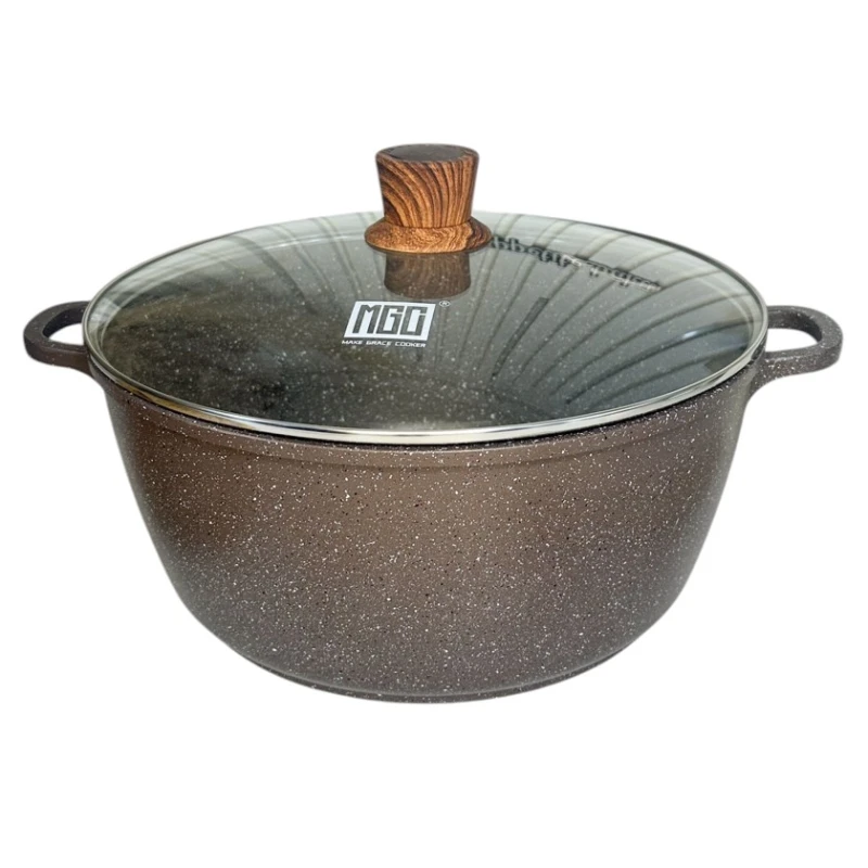 Qazan MGC, qranit, qəhvəyi, 32 sm Qazan MGC, qranit, qəhvəyi, 32 sm