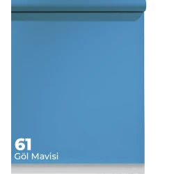 Бумажный фон Yiscaxia #61, озерно-голубой