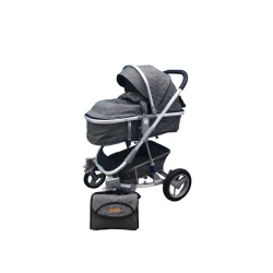 Детская коляска 9918 FY, серая