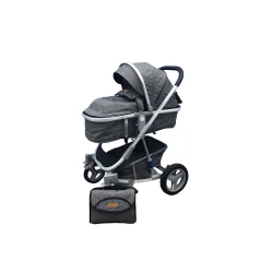 Детская коляска 9918 FY, серая