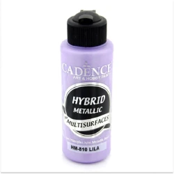 Краска-металлик Cadence Hybrid Metallic for Multisurfaces HM810 Lilac 120 мл