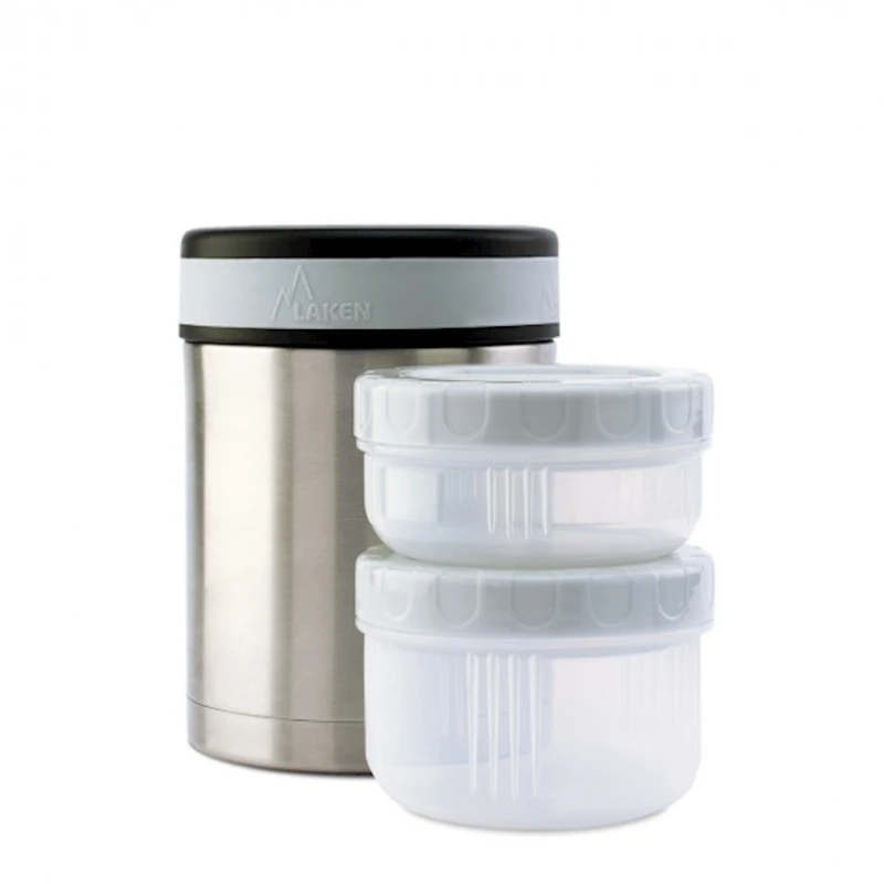Термос для еды Laken Thermo food container 1 л, Серебристый Термос для еды Laken Thermo food container 1 л, Серебристый