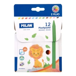 Пастель Milan Plastipastel, 12 шт