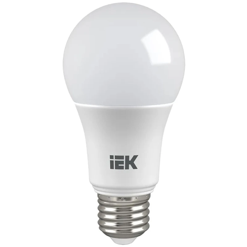LED lampa IEK A60 E27 9W 3000K