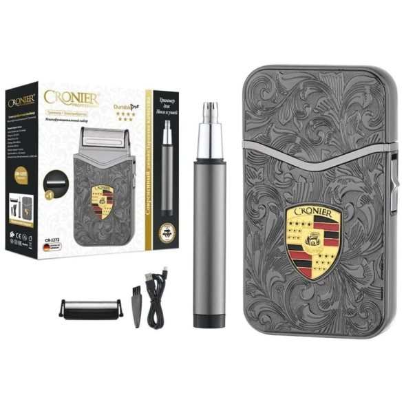 Набор электробритва и триммер Cronier CR-1272 Набор электробритва и триммер Cronier CR-1272