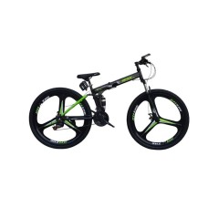 Velosiped vld785, qara/yaşıl