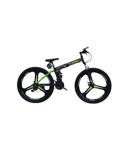 Velosiped vld785, qara/yaşıl