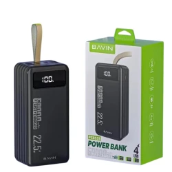 Внешний аккумулятор Bavin PC053 60000 mAh Black