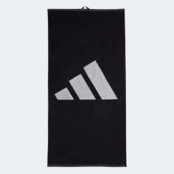 Полотенце для лица и рук Adidas IU1290, хлопок, черное, 50x100 см