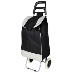 Сумка-тележка 174175176 плащевая ткань, черная
