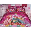 Детское постельное белье 006, покрывало 160х220 cм, наволочка 50х70 см, сатин, разноцветное