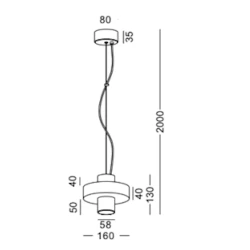 Подвесной светильник Lustore LSP349