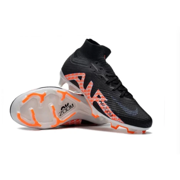 Футбольные бутсы Air Zoom Kahnsport_346, черные/оранжевые, размер 42