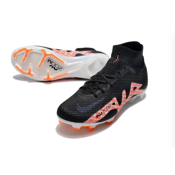 Футбольные бутсы Air Zoom Kahnsport_346, черные/оранжевые, размер 42