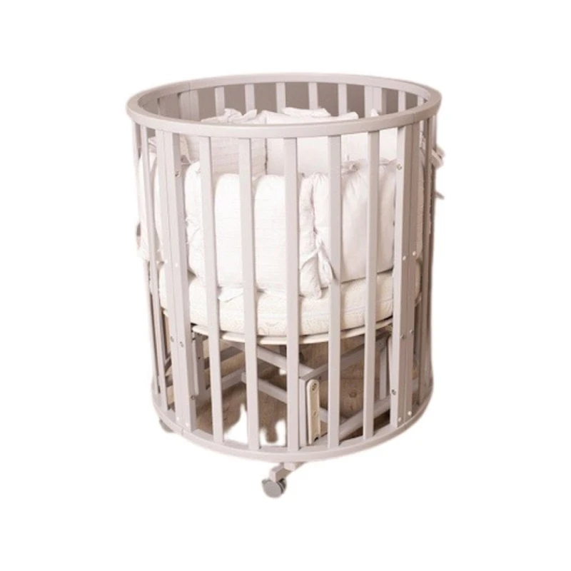 Детская кроватка Лаура 9in1, бежевая Детская кроватка Лаура 9in1, бежевая