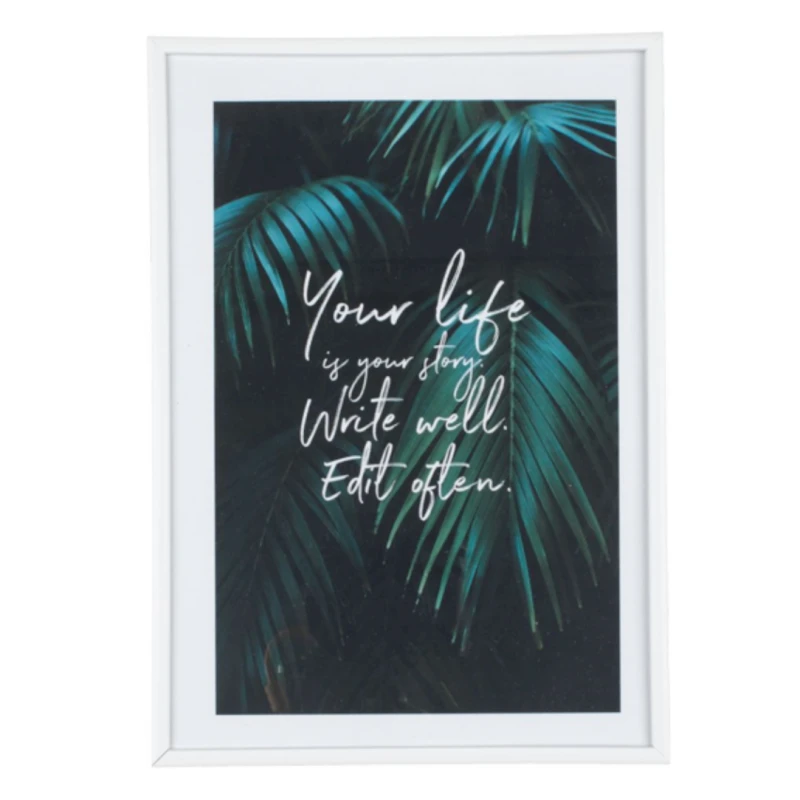 Foto çərçivə JYSK Valter 21x30 sm, ağ Foto çərçivə JYSK Valter 21x30 sm, ağ