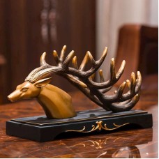 Şərab üçün tutacaq Deer Head ezzy_6291, 19x17x36 sm