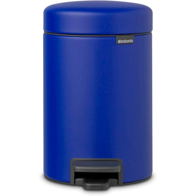 Zibil vedrəsi pedal ilə Brabantia NewIcon Powerful Blue, 3 l
