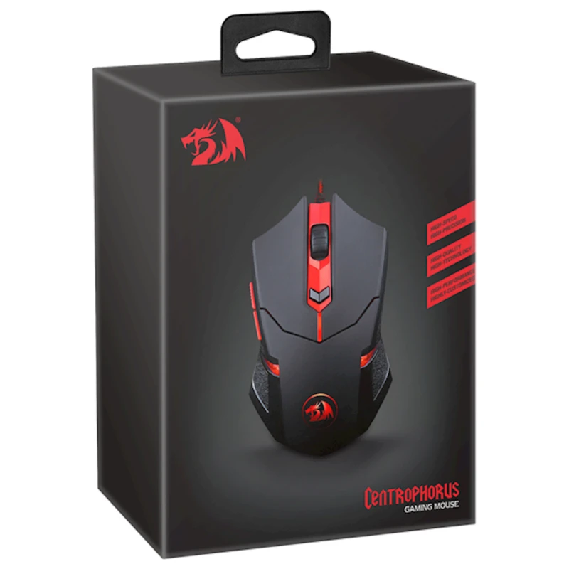 Мышь Redragon Centrophorus Black/Red (70235)