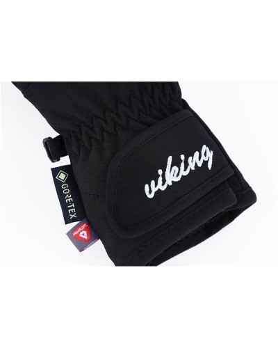 Məşq üçün qadın əlcəkləri Viking Sherpa GTX, ölçü 7, qara