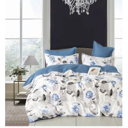 Yataq dəsti MiraNova SF-341, yorğan üzü 200x230 sm, mələfə 250x250 sm, yastıq üzləri 50x70 sm, ranfors, rəngbərəng