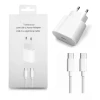 Adapter Apple İphone 20W USB-C Power USB-C to Type-C Cabel Teledoctor-M226Fl1 white