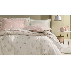 Комплект постельного белья Yataş Teny пододеяльник 220x240, простыня 240x280, наволочки 50x70, двуспальный XL, разноцветный