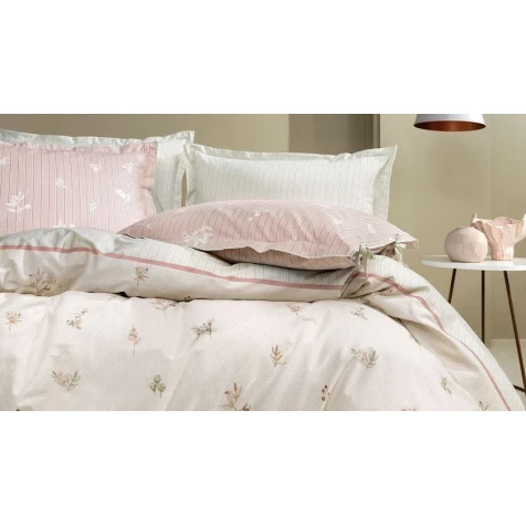 Yataq dəsti Yataş Teny yorğan üzü 220x240, mələfə 240x280, yastıq üzü 50x70, ikinəfərlik XL, rəngbərəng