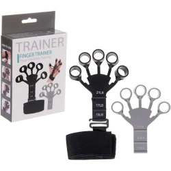 Эспандер для рук Finger Flexibility Trainer, регулируемый, черный Эспандер для рук Finger Flexibility Trainer, регулируемый, черный