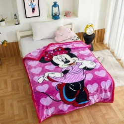 Покрывало для девочек LLE13, 150x210 см, розовое