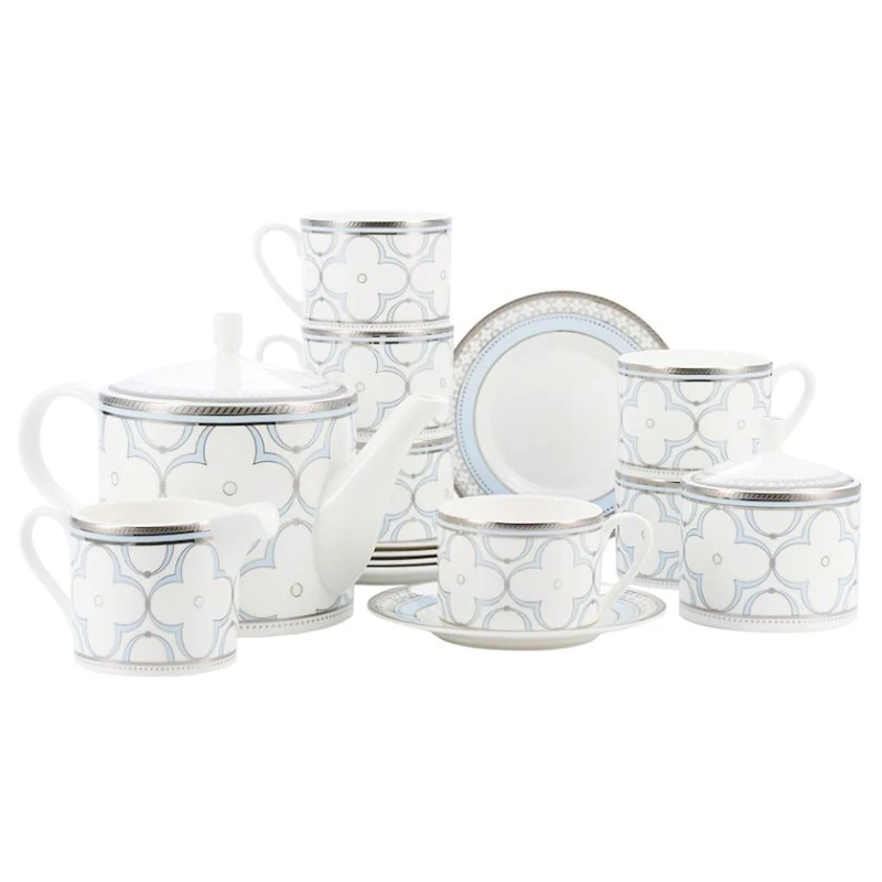 Сервиз чайный Gipfel Patricia 42853, 15 предметов, на 6 персон, костяной фарфор, разноцветный Сервиз чайный Gipfel Patricia 42853, 15 предметов, на 6 персон, костяной фарфор, разноцветный