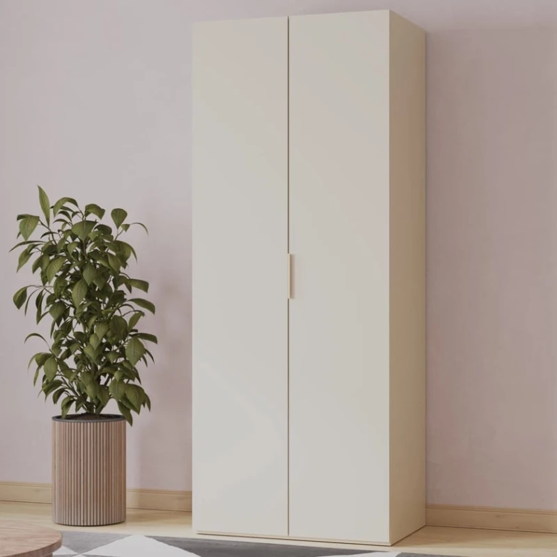 Шкаф Art Mebel Art-100-20, ЛДСП, кремовый, 50x100x210 см