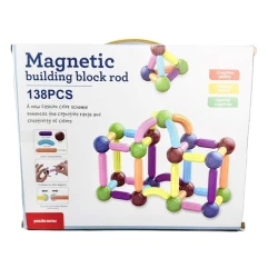 Магнитный конструктор YK-012, 138 деталей, 3+ лет Магнитный конструктор YK-012, 138 деталей, 3+ лет